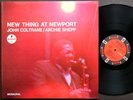 JOHN COLTRANE / ARCHIE SHEPP New Thing At Newport LP IMPULSE  A-94 RVG MONO VG+