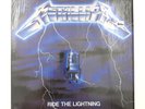 METALLICA Ride The Lightning LP Elektra Megaforce 1984 IN SHRINK Near Mint
