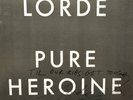 SIGNED Lorde - Pure Heroine autograph vinyl LP Pop Music Inscription
