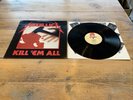 Metallica Kill 'Em All 1st UK Press Vinyl LP 1983 MFN 7