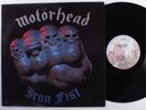 MOTORHEAD Iron Fist MERCURY LP VG+ f