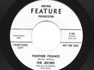 SURF GARAGE INSTROS 45 - JESTERS - PANTHER POUNCE -HEAR -  1964 PROMO FEATURE