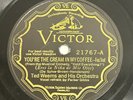 Jazz Music 78 Cream In My Coffee Ted Weems Rare Hot Jazz 78 RPM Victor Scroll
