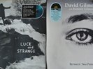 DAVID GILMOUR Luck And Strange LP Ltd Sea Blue + Between Two Points LP Ltd RSD