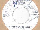 JAMES T BIGGS Starvin' For Love on Fox Century Plaza modern soul 45 HEAR