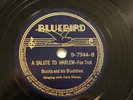 JAZZ BOOTS & BUDDIES A Salute To Harlem / Do Re Mi BLUEBIRD 7944 EE+/E