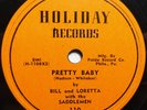 BILL HALEY & THE SADDLEMEN (1951) Holiday 110 / RARE Blues ROCKABILLY 78rpm HEAR