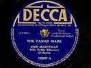 John McGettigan (w/ Paddy Killoran) - Decca 78 RPM “The Fanad Mare” GREAT Irish