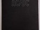 AC/DC - BACK  IN BLACK  VINYL LP UK  K50735  EMBOSSED SLEEVE WITH INNER