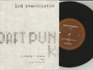 LCD SOUNDSYSTEM Daft Punk playing LIVE & EDIT EUROPE HEAVY WEIGHT 7” Vinyl Inch