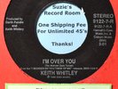 Keith Whitley I'm Over You #A - Country - Jukebox Strip & Strong VG 45 7
