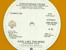 CHRISTOPHER CROSS “ RIDE LIKE THE WIND “ NEW 12 DANCE DISCO POP HOUSE
