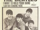 The Beatles I Want To Hold Your Hand/Same Capitol Promo 45 M-