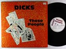 Dicks - These People LP - Alternative Tentacles OG Press VG++