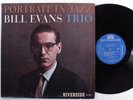 BILL EVANS TRIO Portrait In Jazz RIVERSIDE LP mono h