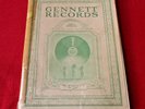 GENNETT RECORDS 1924 catalog PRE-WAR HOT JAZZ King Oliver Louis Armstrong