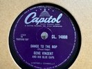 78Rpm, Rock n Roll, Gene Vincent & His Blue Caps 'Dance To The Bop' Capitol