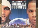 Collaborative Album Unfinished Business by R. Kelly and Jay-Z Vinyl 2LP