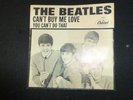 Beatles - Can't Buy Me Love rare pic sleeve -1964 original-a very nice example