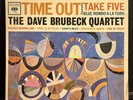 DAVE BRUBECK QUARTET TIME OUT 1959 Columbia 6-Eye CS 8192 Stereo 12” Jazz LP