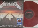 Metallica Master of Puppets 2021 Red Brick Vinyl LP Record Hype Digital Download