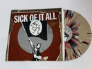 Call To Arms-Sick Of It All, 12” Vinyl Record (25th Aniv.) Signed By Fat Mike