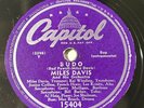 Miles Davis Budo / Move - Capitol 78RPM Rare Bop Instrumental
