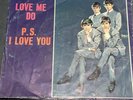 BEATLES LOVE ME DO / P S I LOVE YOU 45 Record W/ PICTURE SLEEVE ORIGINAL TOLLIE