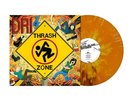 D.R.I. 'Thrash Zone' Orange Yellow White Splatter Vinyl - NEW dri