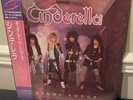 Cinderella - Night Songs LP J5 Japan Vinyl Record W/ OBI & insert EX EX