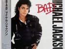 MICHAEL JACKSON BAD EPIC 283P800 Japan OBI INSERT INNER SLEEVE GATEFOLD VINYL LP