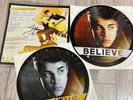 Justin Bieber Autographed 2 Picture Disc Believe