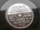 JERRY LEE LEWIS   1958  UK  78  WHOLE LOTTA SHAKIN GOING ON    LONDON  HL-S 8457