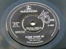THE BEATLES  1964 UK RARE  45 PLEASE PLEASE ME   WITH S-I-U-K & UPPERCASE TEXT