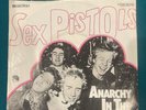 SEX PISTOLS ANARCHY IN THE UK/I WANNA BE ME 1 RARE GERMAN 7