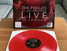 THE POGUES WITH JOE STRUMMER: 2LP RED VINYL - RSD 2014 - LIVE IN LONDON *NM COND
