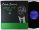 Lonnie Johnson - Another Night To Cry LP - Bluesville OG Press DG