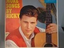 Ricky Nelson More Songs By Ricky BLUE Vinyl Stereo LP 12059 + Poster VG