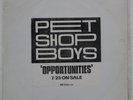 PET SHOP BOYS OPPORTUNITIES EMI S14145 Japan PROMO VINYL 12