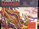 *NEW SEALED-PASSION PIT -MANNERS [15TH ANNIVERSARY EDITION] Limited Lavender￼LP