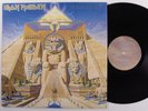 IRON MAIDEN Powerslave CAPITOL LP VG+ textured cover i