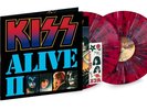 KISS Alive II 45th Anniversary 2LP Red/blue Swirl Vinyl KISSonline Sealed Rare