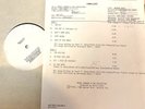 12/27/79 #BSK 3404 WHITE LABEL TEST PRESSING, PEARL HARBOR & EXPLOSIONS, 9 TUNES