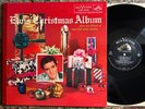 ELVIS ' CHRISTMAS ALBUM ELVIS PRESLEY 1957 RCA HOLLYWOOD FIRST PRESS W/PHOTOS EX