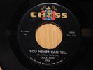 Chuck Berry Rock 45 You Never Can Tell bw Brenda Lee on Chess