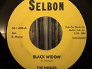 THE NOBLES Black Widow / Jaguar 1963 SURF ROCK 7” 45 Selbon GARAGE Rare