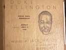 Duke Ellington Signed