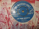 45.  ADAM FAITH:  HIGH SCHOOL CONFIDENTIAL  UK HMV ‘58 (7”)VG+