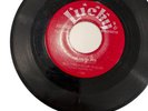 Doo Wop/Vocal 45 RPM Hollywood Flames on Lucky: One Night With A Fool/Ride Helen