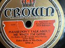 EUBIE BLAKE CROWN 3090 JAZZ V/V+ 78 rpm *HEAR*
